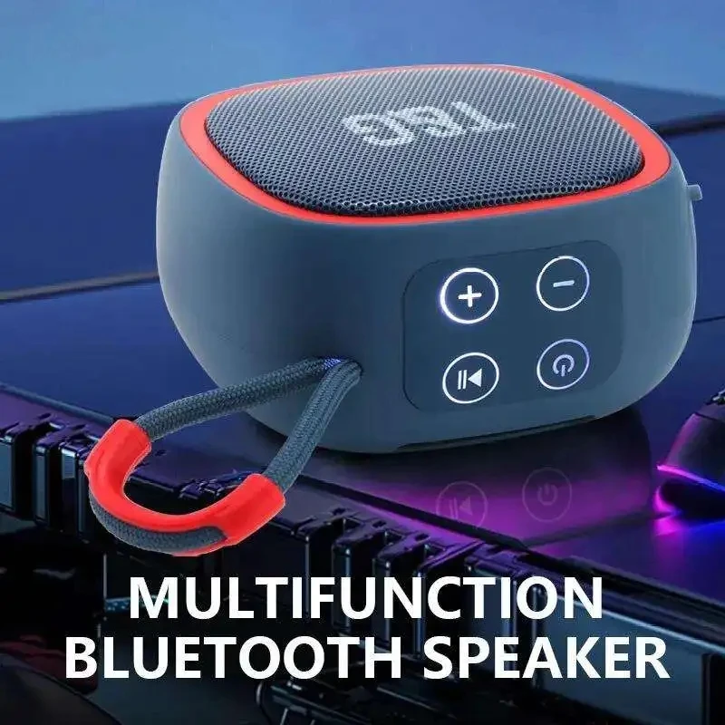 Bluetooth Portable Speaker with FM Radio - Mini Wireless Soundbox - Image 2