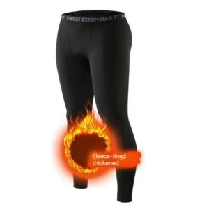 Skinny Running Pants for Men with Warm and Comfortable Fabric - Plush pants-193, 185