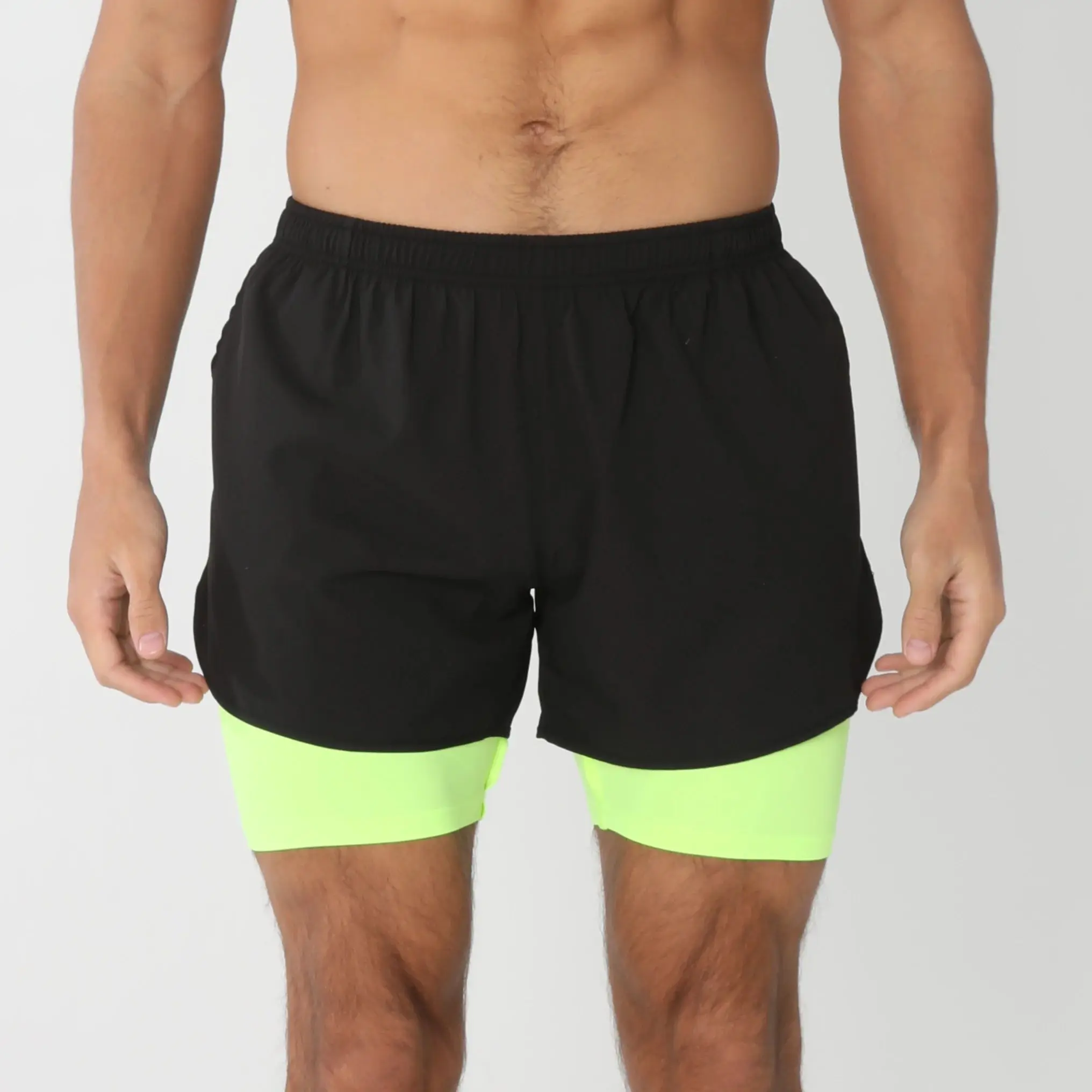 Men's Running Shorts with Liner, Quick Dry and Lightweight Athletic Shorts - Image 3