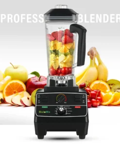 Alternative view of BioloMix 2L Blender - 2200W Professional with Smart Timer for Smoothies and Food Processing