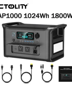 Lifepo4 1800W Portable Power Station - Solar Generator for Camping and Emergency Backup