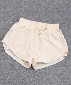Alternative view of 2024 summer cross-border foreign trade Fitness running exercise shorts women's breathable quick-drying anti-exposure short pants