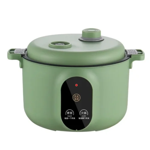 Easy 2L Non-Stick Pressure Cooker - 20cm Quick Heating for Rice and More