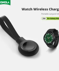Bonola Lanyard Watch Charger Type C for Samsung Watch Ultra 8 7 6 5 Portable Magnetic Wireless Watch Chargers for Galaxy Watch
