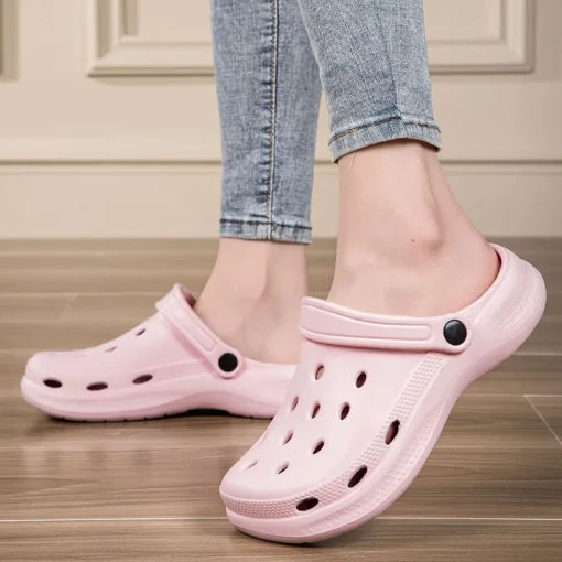 Summer Clogs Sandals - Comfortable Beach Slides for Home and Garden, Plus Sizes for Men and Women - Image 5