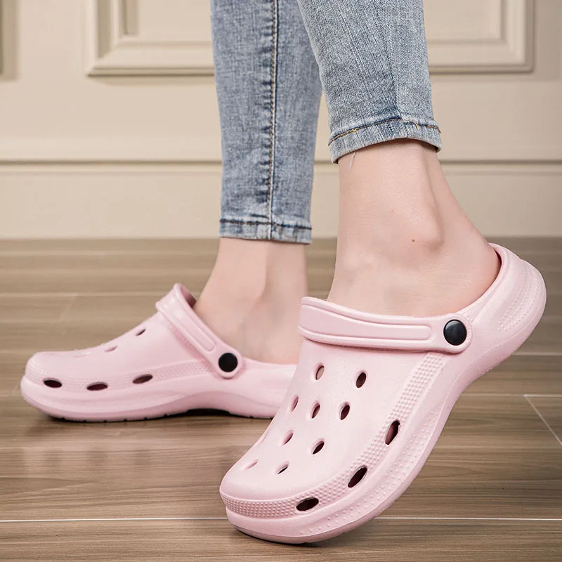 Summer Clogs Sandals for Men and Women - Comfortable Beach Slides for Home and Garden, Plus Sizes Available - Image 5