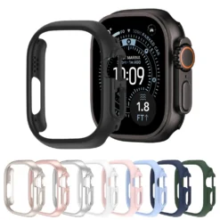 Cover Case with Hard PC Bumper for Apple Watch Ultra 2 and 3, 49mm