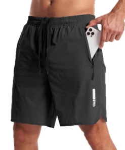 Alternative view of Men's Sport Shorts Sportswear Summer Running Shorts Beach Bottoms Gym Fitness Tracksuit Jogging Training Short Pants Men Shorts