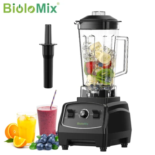 Durable 2200W Heavy-Duty Blender for Smoothies and Juices
