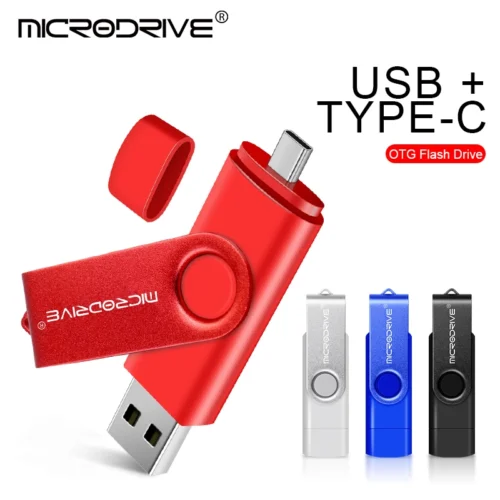 Metal Type-C 128GB OTG Pen Drive