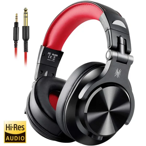 Oneodio Over-Ear Headphones with Mic for Studio Monitoring and Gaming