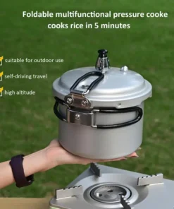 Alternative view of Camping Pressure Cooker - Portable Rice Cooker for Outdoor Cooking