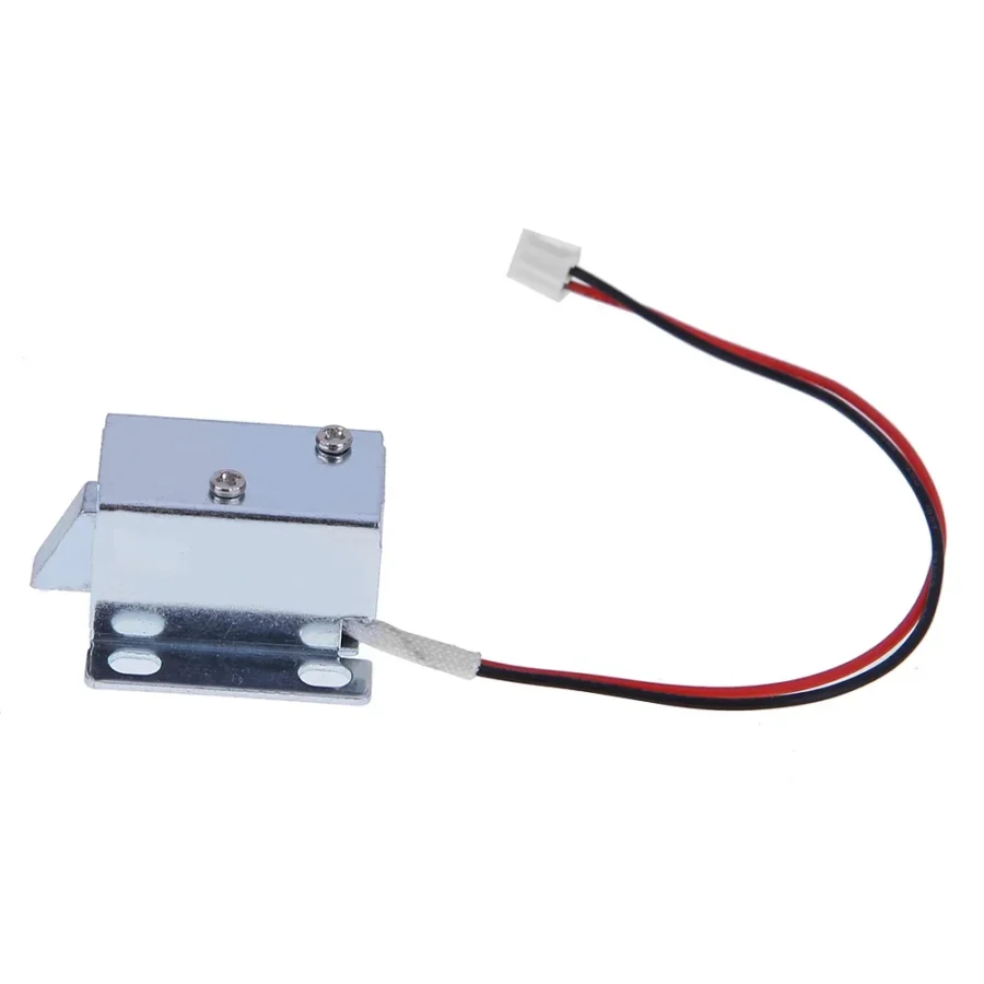 Mini Solenoid Magnetic Lock - DC 5V/12V for Cabinets and Drawers - Image 3