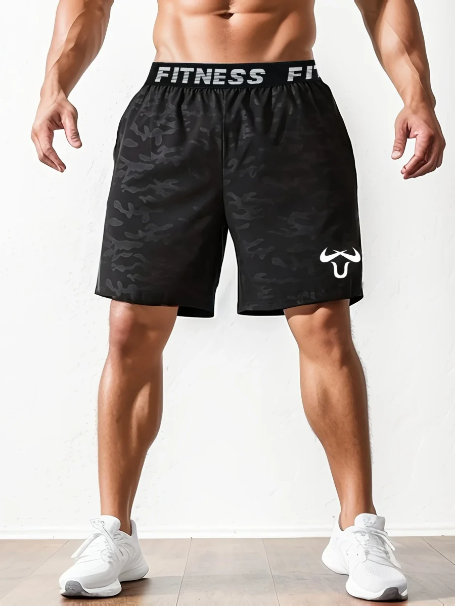 Men's sports shorts, quick drying training shorts - Image 2