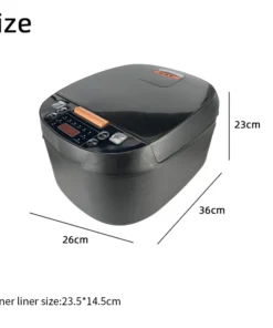 Alternative view of Intelligent 5L Rice Cooker - Multi-Function for Cooking and Soup