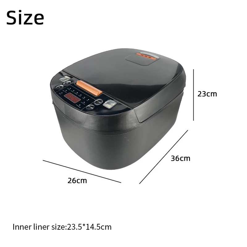 Intelligent 5L Rice Cooker - Multi-Function for Cooking and Soup - Image 2