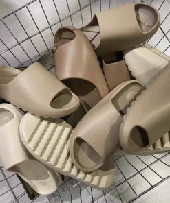 Coconut Cloud Thick-Soled EVA Slippers - Summer Soft Bottom Sandals for Men and Women