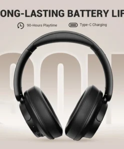 Alternative view of Oneodio EKSA V16 Wireless Over-Ear Headphones with Mic - 90H Battery Life, Hi-Res Sound, Bluetooth 5.3
