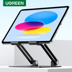 UGREEN Aluminum Stand for Tablets and Smartphones with Adjustable Height for Comfortable Use