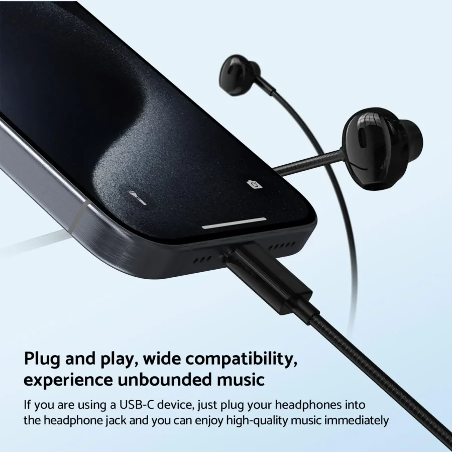 Samsung HiFi Surround Sound Wired Earphones with USB Type-C and 3.5mm for Galaxy Devices - Image 3