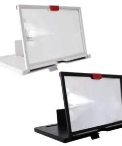 Curved Phone Screen Amplifier Video Mobile Phone Magnifying Glass Stand Bracket Foldable Phone Holder Projector High-definition