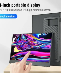 Alternative view of 14-Inch Portable Touch Screen Monitor for Gaming and Laptops