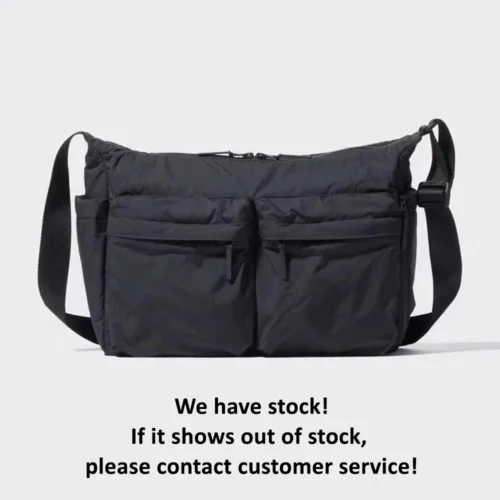 Alternative view of Casual Multi-pocket Messenger Bags for Women Fashion Nylon Shoulder Bag Ladies Large Handbags Female Travel Shopping Tote Purse
