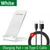 White with cable