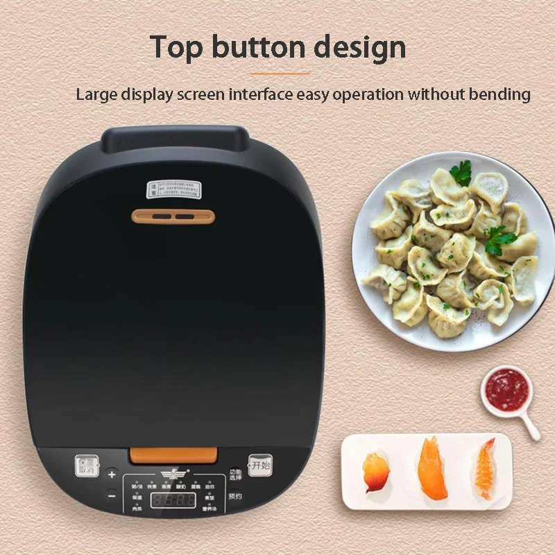 Intelligent 5L Rice Cooker - Fast Cooking, Multi-Function with Timer - Image 2