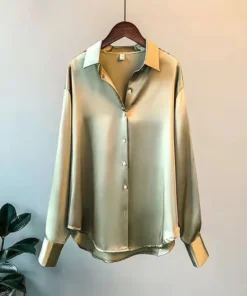 Summer Shirts And Blouses Woman Casual Top Autumn Winter Korean Long Sleeve Button Elegance Sweet Casual Office Lady New Shirts