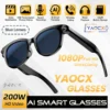 Blue Smart Glasses