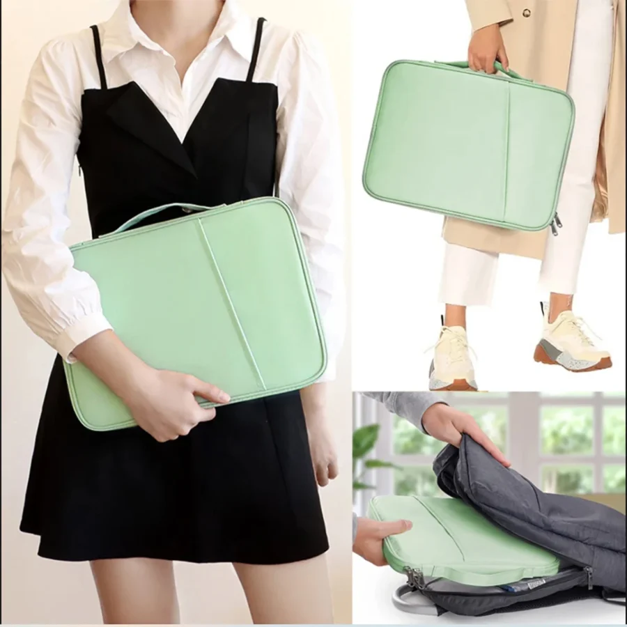 Waterproof Laptop Sleeve Handbag for MacBook and Lenovo, HP, Xiaomi (13-16 Inch) - Image 4