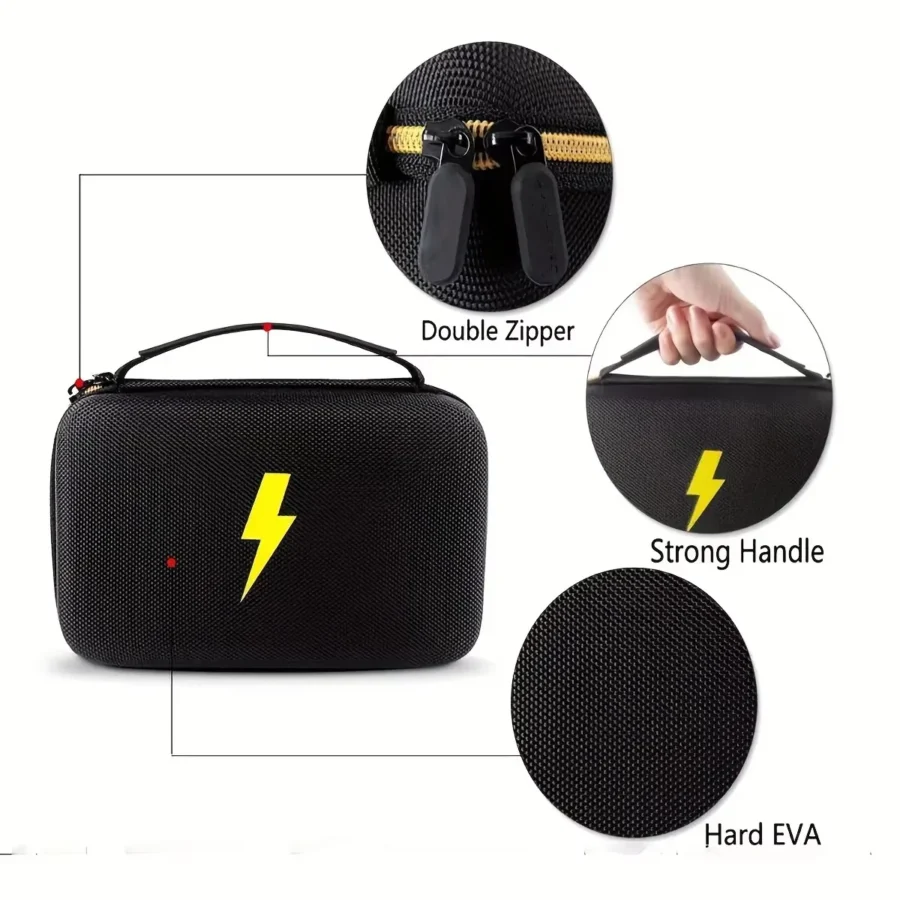 Baseus Hard EVA Travel Case - Water-Resistant, Shockproof, Portable - Image 4