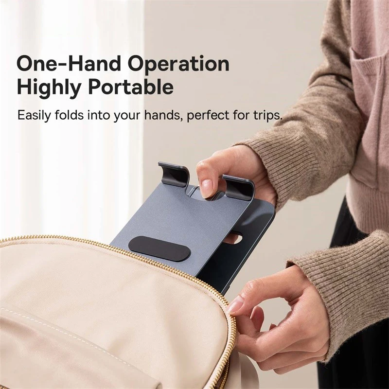 Baseus Tablet Stand For iPad Pro 12.9 11 Xiaomi Tablet Aluminum Desktop Holder For iPad Stand Bracket Mount Support Holder Stand - Image 4