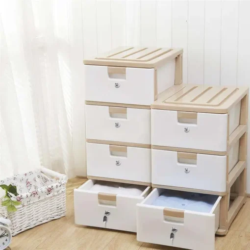 Drawer Cabinet Locks with 2 Keys - Secure Furniture Hardware for Office and Home Use - Image 3