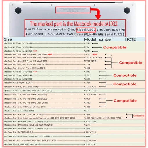 Laptop Case with Protective Design for 13 to 16-inch MacBook Air and Pro - Image 6