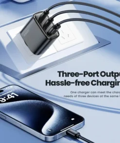 Alternative view of Toocki 40W GaN Dual USB-C Fast Charger for iPhone and Samsung