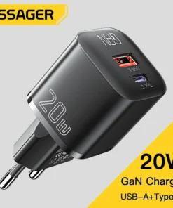 Essager 20W GaN USB Type C Charger PD Fast Charge Phone QC 3.0 Quick Chargers For iPhone 14 13 12 11 Pro Max Mini iPad Charging