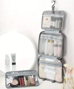 Alternative view of Travel Cosmetic Bag for Men - Portable Hanging Toiletry Storage