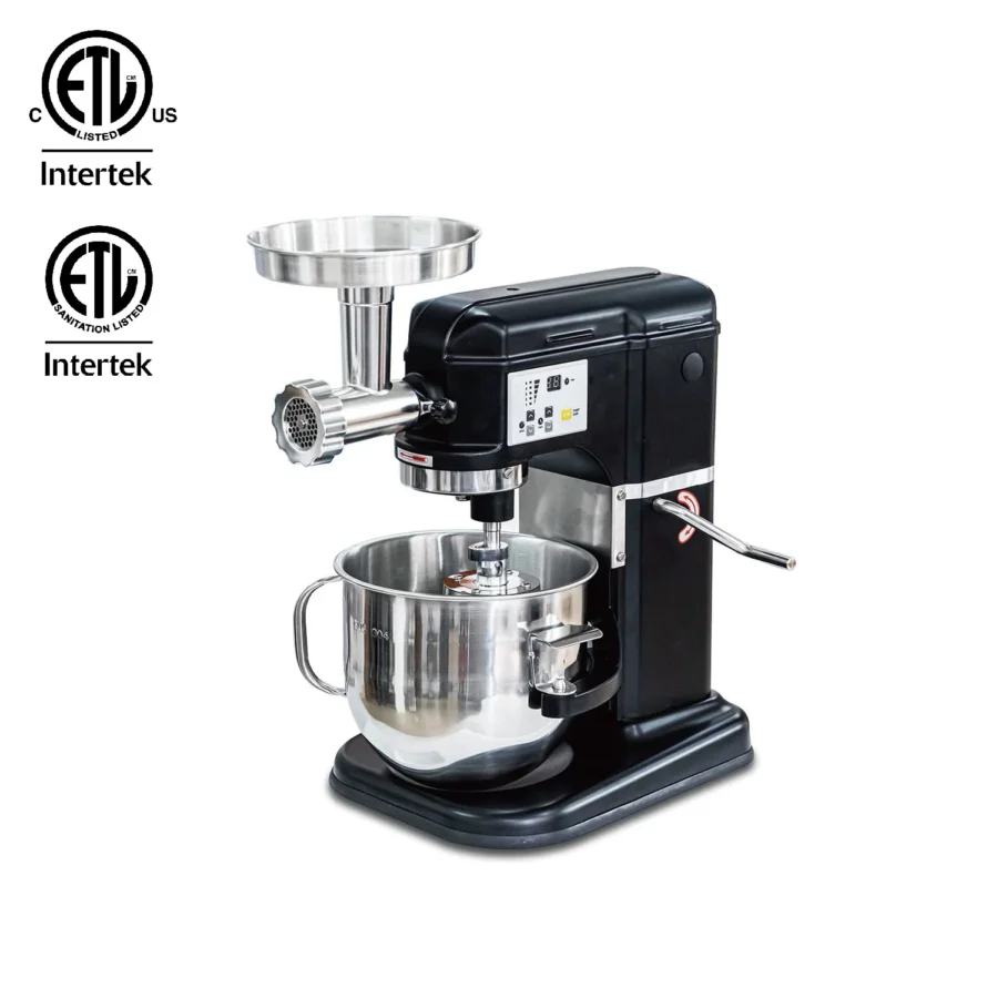 8 Quart ETL Digital Countertop Food Mixer with Variable Speeds - Image 5