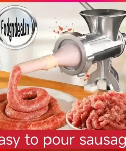 Heavy Duty Manual Kitchen Meat Mincer and Noodle Grinder