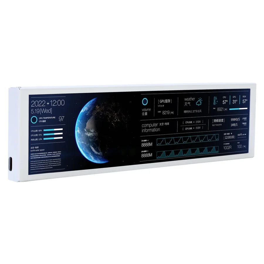 TURZX 9.2-Inch USB Type-C IPS Secondary Monitor - Image 6