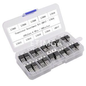 Voltage Regulator Kit with LM317T and L78 Series for Electronics Projects