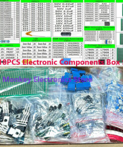 1818pcs electronic components diy kit led pcb capacitor resistor 2n2222 RM063 3296W potentiometers ne555 lm317 Diodes Monolithic