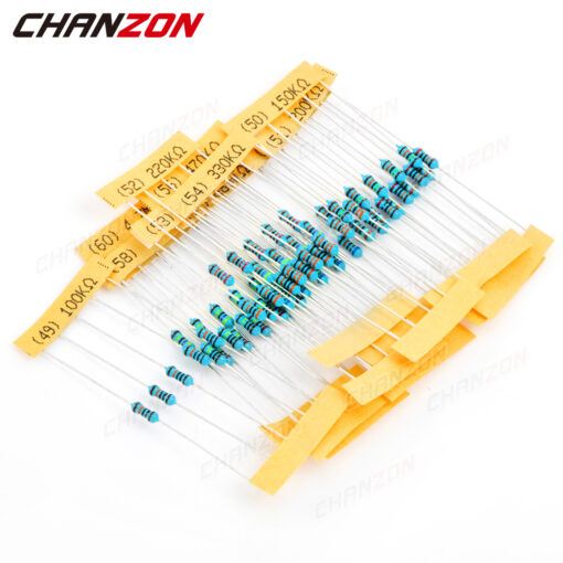 Metal Film Resistors Kit 300 Pieces 1/4W 1% Precision for Electronic Projects - Image 5