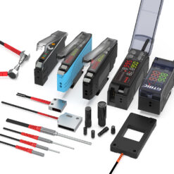 Alternative view of Fiber Optic Sensor Probe + Diffuse Reflection + M3 M4 M6 with 1-2M Cable + Suitable for Photoelectric Optical Proximity Applications