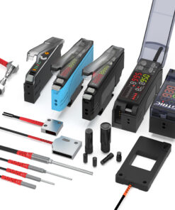 Alternative view of GTRIC Fiber Optic Sensor Amplifier High Precision 10-30V DC 3-wire NPN PNP NA11 Digital Display Optical Photoelectric Switch