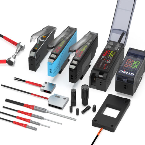 Alternative view of GTRIC Fiber Optic Sensor Amplifier High Precision 10-30V DC 3-wire NPN PNP NA11 Digital Display Optical Photoelectric Switch