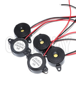 Alternative view of 5/10PCS High Decibel Buzzer SFM-20B DC 3-24V Continuous Sound Buzzer 2312 Active Piezo Buzzers, for Arduino Car