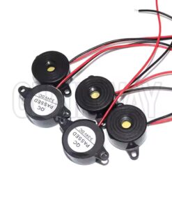5/10PCS High Decibel Buzzer SFM-20B DC 3-24V Continuous Sound Buzzer 2312 Active Piezo Buzzers, for Arduino Car
